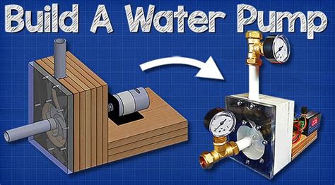 homemade centrifugal pump|diy wood pump.